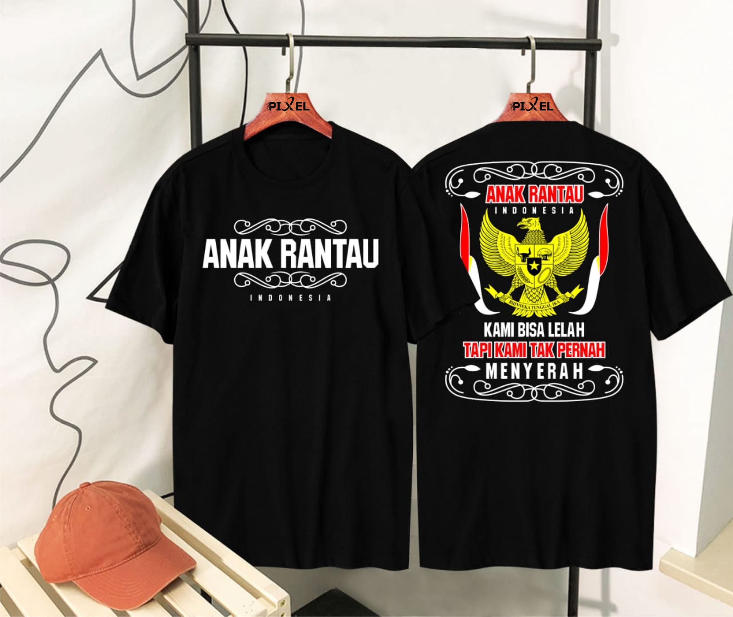 Sablon Kaos Anak Rantau