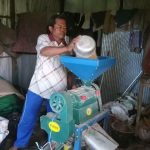 penggiling padi mini