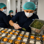 Pelayanan makan bergizi merupakan bagian penting dari program Makan Bergizi Gratis (MBG). Strategi Pelayanan Makan Bergizi yang tepat tidak hanya memastikan nutrisi tercukupi, tetapi juga menjaga efisiensi dapur, higienitas, dan kepuasan pelayanan penerima layanan. Strategi Pelayanan Makan Bergizi Perencanaan Menu Dalam strategi pelayanan makan bergizi, staf menyusun menu seimbang yang mencakup karbohidrat, protein, lemak sehat, vitamin, dan mineral untuk memenuhi kebutuhan tubuh. Staf dapur dapat menggunakan alat bantu perhitungan gizi untuk menentukan porsi dan kandungan nutrisi setiap menu sehingga makanan yang disajikan benar-benar bergizi. Merencanakan variasi menu mingguan membantu anak-anak dan lansia tetap tertarik serta menghindari kebosanan. Dengan alat dapur MBG , staf dapat mempercepat persiapan bahan dan menjaga kualitas hidangan. Selain itu, menyesuaikan menu berdasarkan musim atau ketersediaan bahan lokal dapat menekan biaya dan meningkatkan kesegaran bahan. Meningkatkan Efisiensi Proses Dapur Staf dapur harus bekerja efisien agar makanan tetap berkualitas dan disajikan tepat waktu. Bahan dicuci, dipotong, dan ditimbang sebelum jam layanan agar memasak lebih cepat. Setiap staf mempunyai tugas khusus, misalnya menangani sayur, lauk, atau nasi, sehingga pekerjaan lebih terorganisir dan kesalahan bisa diminimalkan. Penggunaan alat dapur MBG seperti mixer, steamer, dan chopper membantu staf memproses bahan lebih cepat, menjaga konsistensi hidangan, dan mengurangi tenaga kerja manual. Selain itu, penggunaan teknologi sederhana seperti software manajemen dapur atau aplikasi menu perencanaan dapat mempermudah pencatatan bahan, stok, dan jadwal layanan. Higienitas dan Keamanan Makanan Makanan Bergizi hanya bermanfaat jika aman dikonsumsi. Staf dapur membersihkan semua alat secara rutin untuk mencegah kontaminasi dan menjaga kualitas makanan. Food tray aman dan mudah dibersihkan memastikan makanan tetap higienis saat didistribusikan. Staf juga menyimpan makanan dalam suhu aman untuk menjaga kesegaran dan mencegah pertumbuhan bakteri. Penerapan standar kebersihan pribadi, seperti mencuci tangan dan memakai sarung tangan atau masker saat menyiapkan makanan, juga sangat penting. Distribusi dan Penyajian yang Tepat Staf memastikan makanan sesuai porsi untuk mengurangi sisa dan kebutuhan gizi tercukupi. Mereka menggunakan alat distribusi yang praktis dan higienis agar makanan sampai ke penerima layanan dengan kualitas terjaga. Staf yang terlatih menjaga suhu, tampilan, dan penyajian hidangan sehingga makanan tetap menarik dan bergizi. Monitoring dan Evaluasi Staf rutin mencatat jumlah makanan yang tersisa untuk menyesuaikan porsi dan mengurangi pemborosan. Mereka meminta umpan balik dari penerima layanan untuk memperbaiki menu dan proses penyajian. Dari hasil evaluasi, staf melakukan perbaikan agar dapur lebih efisien dan kualitas hidangan tetap optimal. Pelatihan dan Pengembangan Staf Pelatihan rutin membantu staf memahami prinsip gizi, teknik memasak yang sehat, dan prosedur kebersihan. Dengan staf yang kompeten, strategi pelayanan makan bergizi dapat berjalan lancar, risiko kesalahan berkurang, dan kualitas makanan meningkat. Pengelolaan Bahan Baku dan Stok Manajemen bahan baku yang baik membantu mengurangi limbah dan menjaga kualitas makanan. Staf harus memeriksa kesegaran bahan sebelum digunakan, menyimpan bahan sesuai kategori dan suhu, serta melakukan rotasi stok agar bahan digunakan secara efisien. Dokumentasi dan Pelaporan Gizi Mencatat menu harian, jumlah porsi, dan nilai gizi makanan membantu program pemantauan. Dokumentasi ini memudahkan evaluasi, pelaporan, dan strategi pengembangan baru untuk meningkatkan layanan makan bergizi. Kesimpulan Implementasi program Makan Bergizi Gratis (MBG) akan berhasil jika menerapkan strategi pelayanan makan bergizi yang tepat. Hal ini mencakup perencanaan menu bergizi, efisiensi proses dapur, menjaga higienitas dan keamanan makanan, penyajian tepat, serta pemantauan dan evaluasi rutin. Dukungan dari alat dapur MBG dan staf yang merangsang meningkatkan kualitas, kecepatan, dan higienitas layanan. Dengan strategi yang konsisten dan terstruktur, program MBG dapat memberikan manfaat optimal bagi penerima layanan dan memastikan makanan bergizi tersaji dengan aman dan efisien.