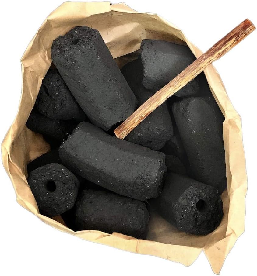 Smokeless briquette charcoal fuel