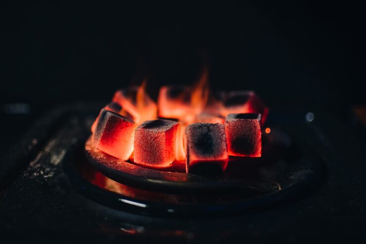 hookah coconut shell briquettes