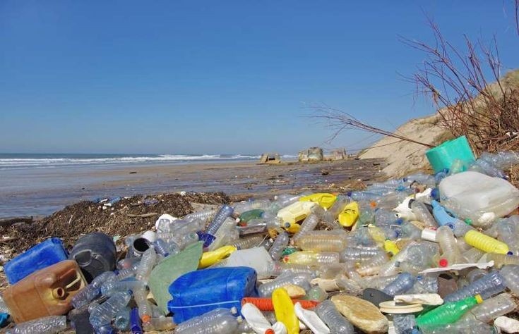 keranjang dari plastik cacahan