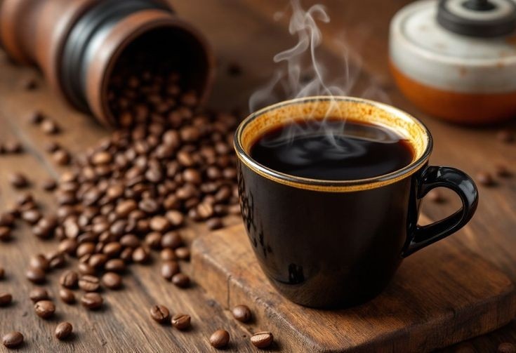 hasil seduhan mesin kopi