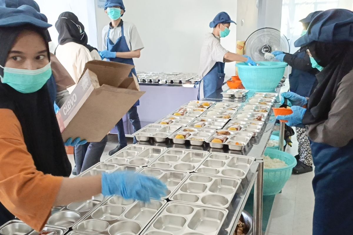 pelatihan dapur sekolah higienis