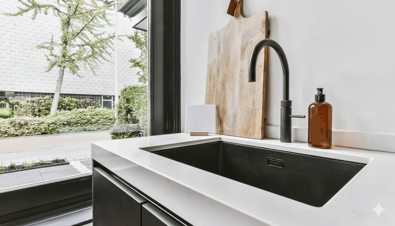 cara merawat wastafel cuci piring 1 bak