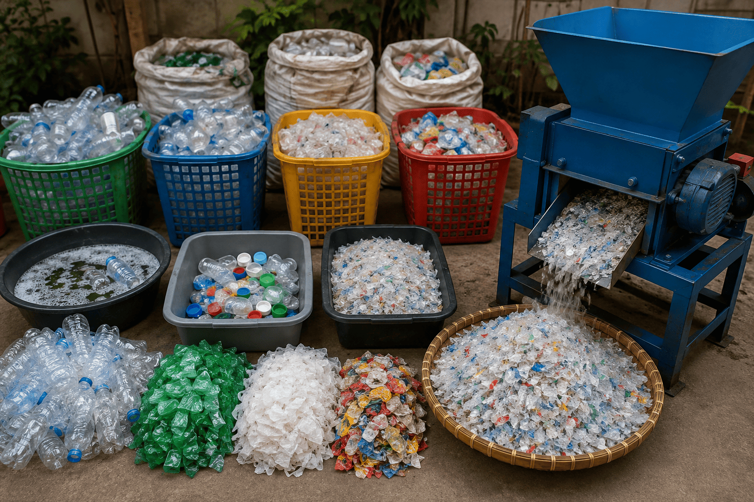 jenis sampah plastik rumah tangga