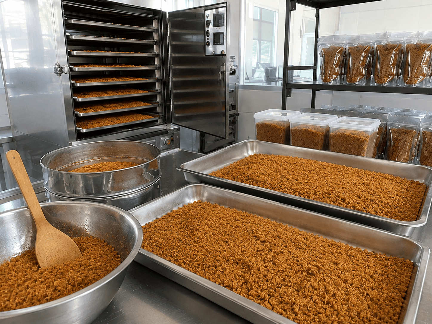 proses pengeringan gula semut