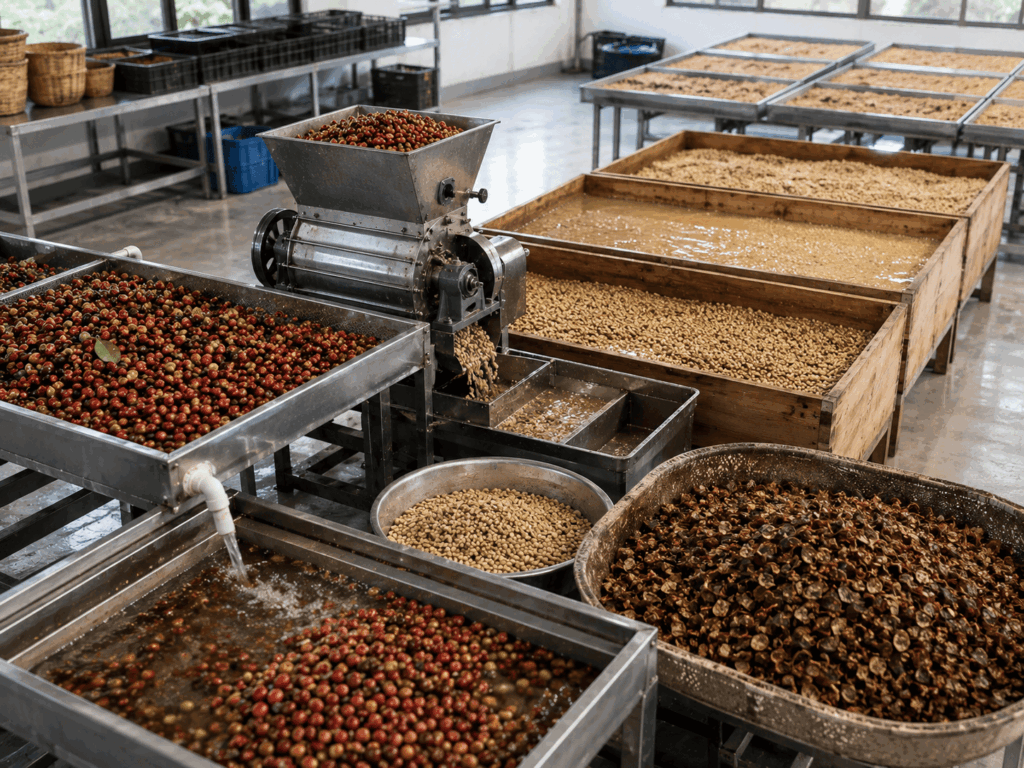 cara meningkatkan kualitas biji kopi