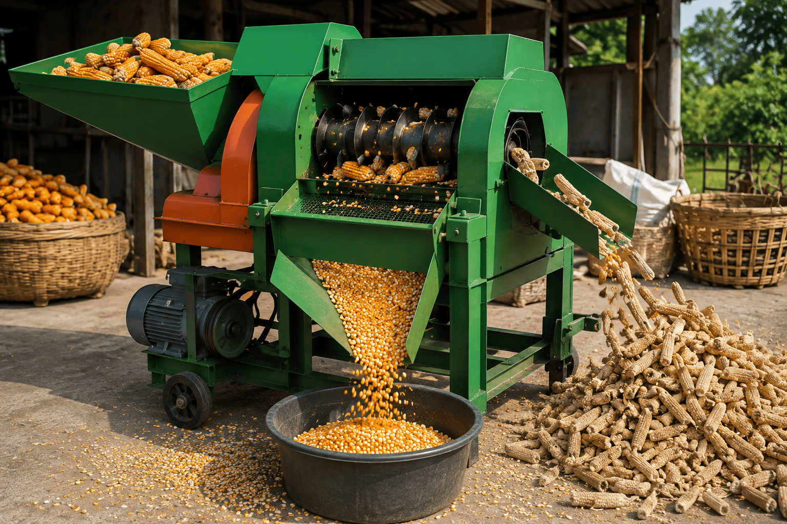 tips memilih mesin perontok jagung