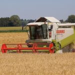 cara kerja combine harvester