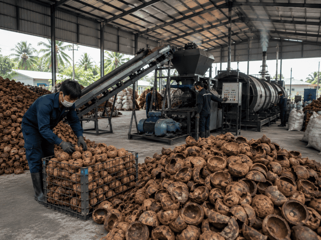arang batok kelapa digunakan untuk apa