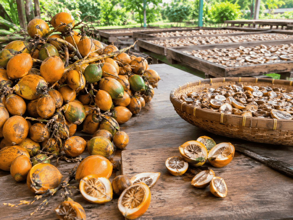 proses pengolahan buah pinang
