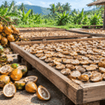 cara mengeringkan buah pinang