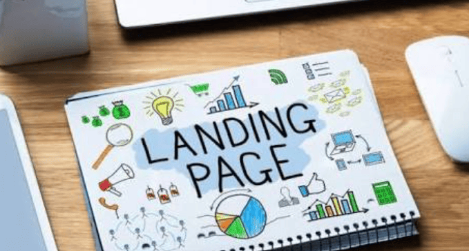 Tampilan Landing Page