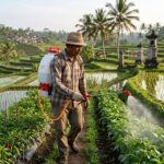Teknik Menyemprot Bagian Bawah Daun agar Cairan Merata