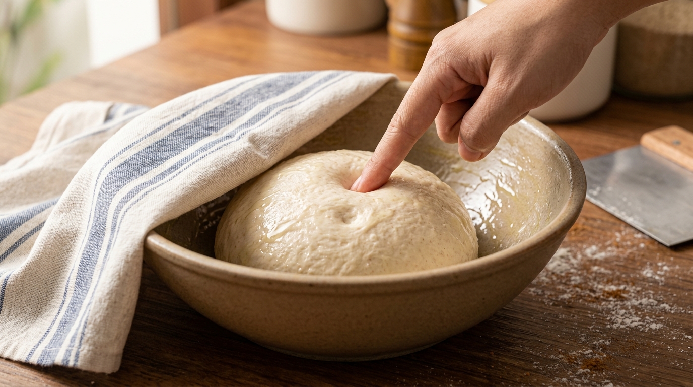 tanda adonan siap masuk oven